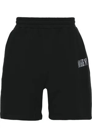 AWAKE NY Logo-embroidered track shorts