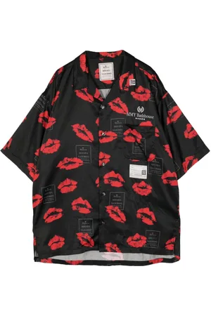 Maison Mihara Yasuhiro Graphic-print shirt