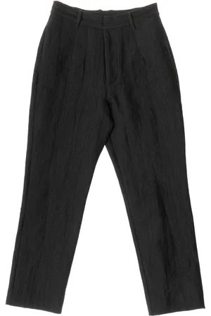 UMA WANG Slim-fit linen trousers