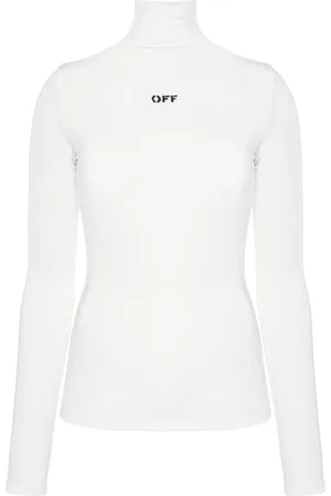OFF-WHITE Logo-print second-skin top