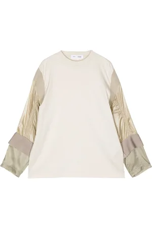 TOGA PULLA Panelled colour-block T-shirt