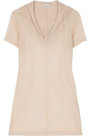 Low Classic Sheer hooded top