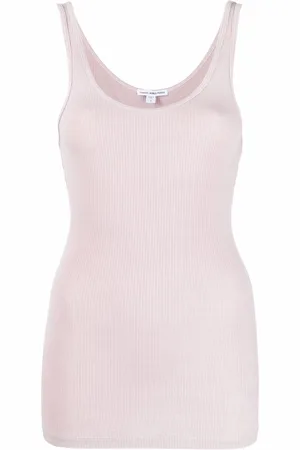 James Perse Ribbed U-neck vest