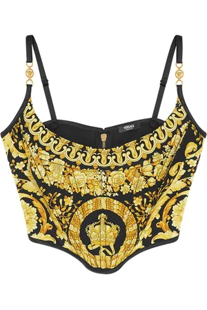 VERSACE La Coupe des Dieux corset top