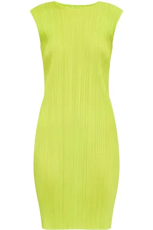 PLEATS PLEASE ISSEY MIYAKE Plissé sleeveless minidress