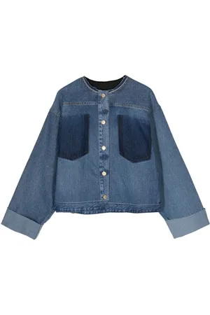 Litkovskaya University single-breasted denim jacket