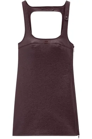 Courrèges Reedition vinyl mini dress