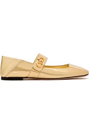 VALENTINO GARAVANI VLogo Locker Mary-Jane ballerina shoes