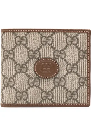 Gucci GG Supreme-canvas bi-fold wallet