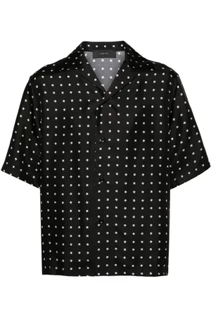 AMIRI Mix and Match Ma logo-print shirt