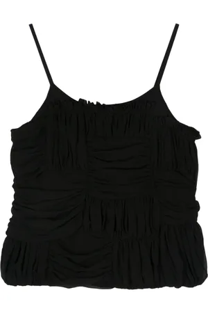 Comme des Garçons Draped-detail blouse