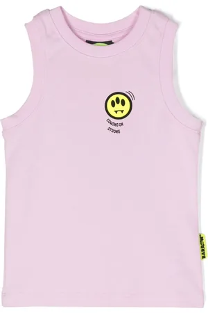 BARROW Smiley-face tank top