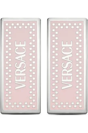 VERSACE 90s Logo earrings