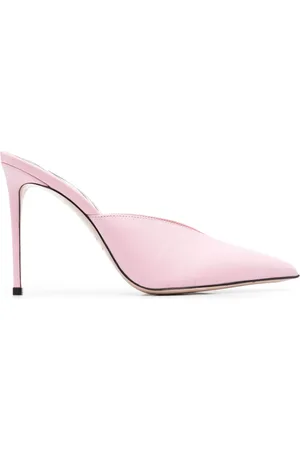 LE SILLA 105mm pointed leather mules