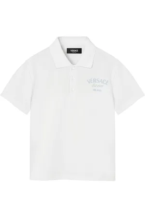 VERSACE University Coral polo shirt