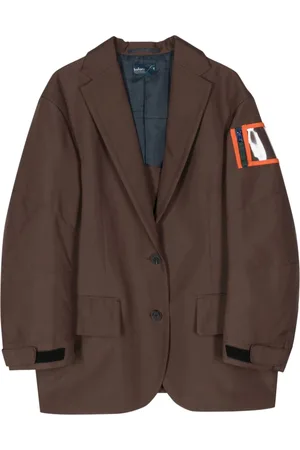 Kolor Contrasting-panel blazer
