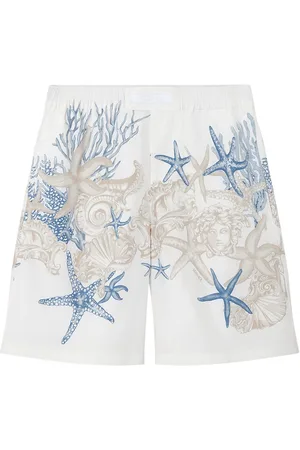 VERSACE Barocco Sea cotton shorts