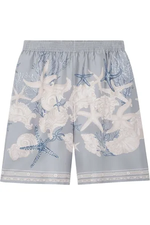 VERSACE Barocco Sea silk shorts