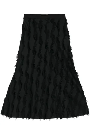 Muller Of Yoshiokubo Surge fringed maxi skirt