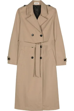 Zadig & Voltaire Mandy trench maxi coat