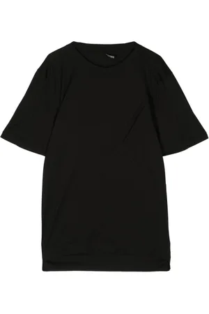 TRANSIT Round-neck cotton-blend T-shirt