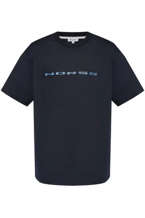 Norse projects Logo-print cotton T-shirt
