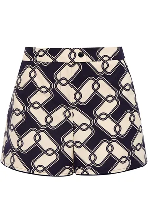 Moncler Abstract-print cotton shorts