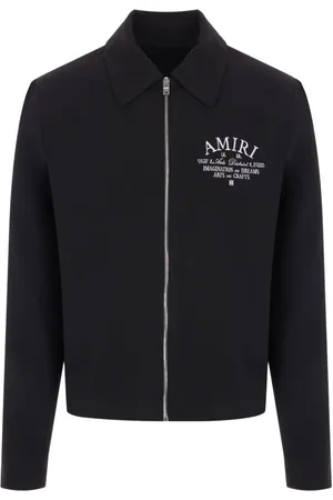 AMIRI Arts District logo-embroidered jacket