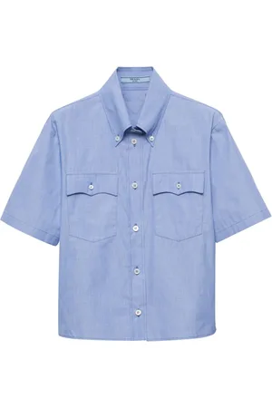 Prada Short-sleeve cotton shirt