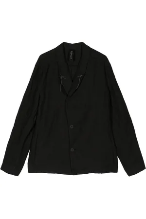 TRANSIT Off-centre fastening blazer