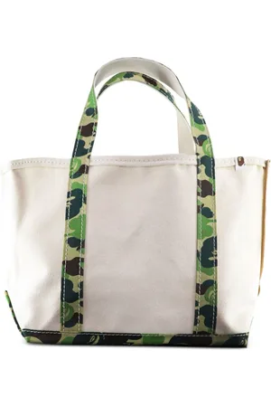 SAINT MXXXXXX X BAPE camouflage-print tote bag