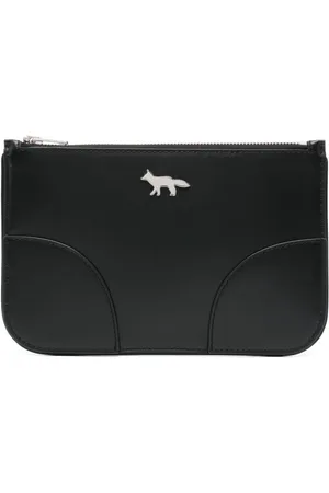 Maison Kitsuné Boogie leather clutch