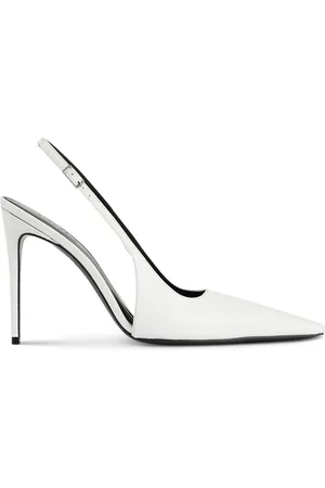 Retrofete Pointed-toe slingback pumps