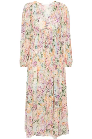 ZIMMERMANN Halliday floral-print maxi dress