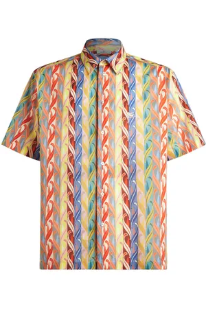 Etro Graphic-print short-sleeve shirt