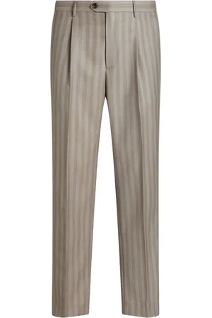 Etro Striped tailored trousers