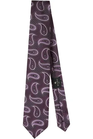 Etro Paisley-jacquard silk tie