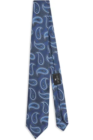 Etro Paisley-jacquard silk tie