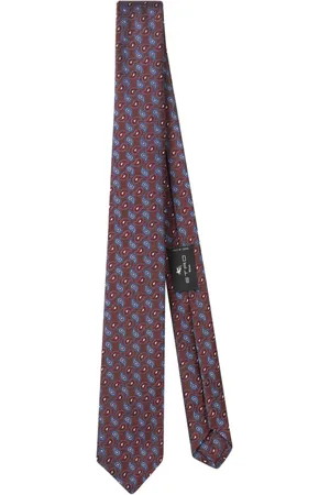 Etro Paisley-jacquard silk tie