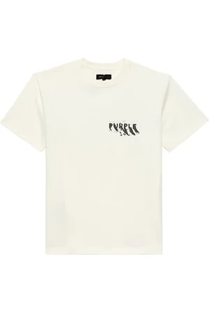 Purple Brand Logo-print cotton t-shirt