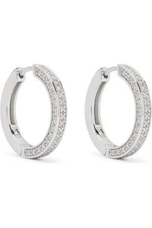 TOM WOOD Nova medium hoop earrings