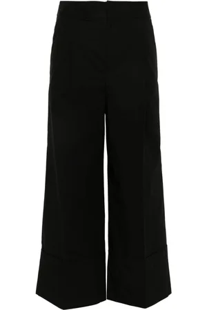 Twin-Set Cropped straight trousers