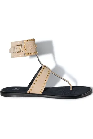 Puccini Emilia stud-embellished flat sandals