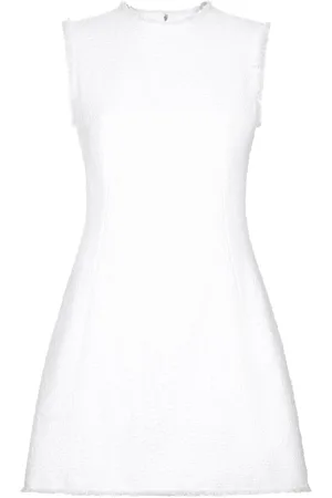 Dolce & Gabbana Tweed sleeveless minidress
