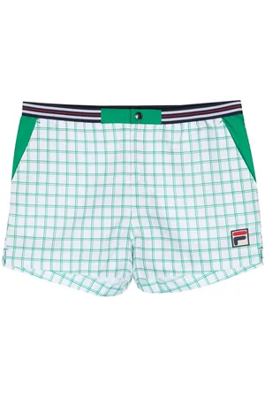 Fila Brookes checked shorts