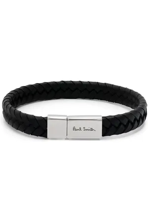 Paul Smith Braided leather bracelet