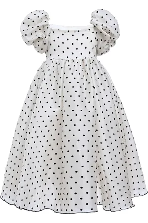 Tulleen Osuna polka dot teacup dress