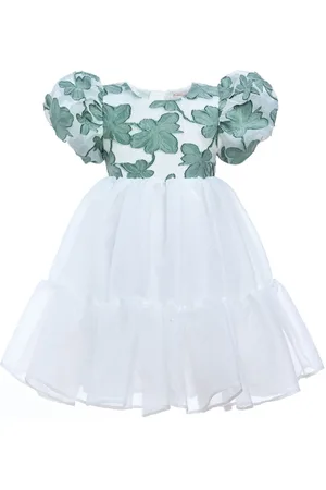 Tulleen Wiona floral-print tulle dress