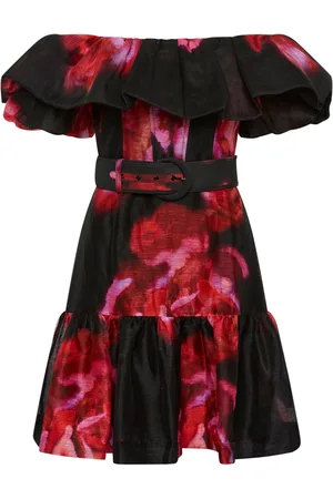 Rebecca Vallance Rosina off-shoulder dress