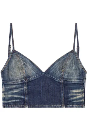 Diesel De-Fulvy-Top-D denim top